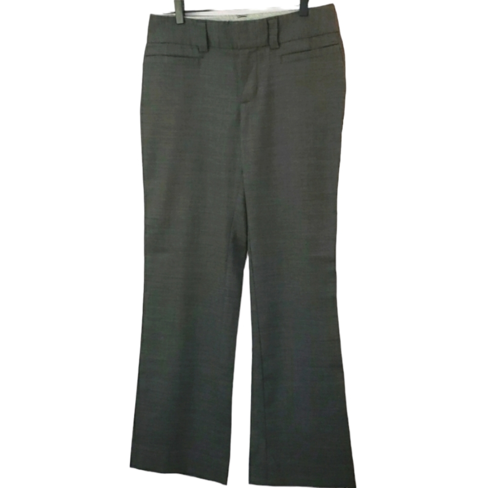 Gap Curvy GapStretch Women's Gray Dress Business Slacks, Size 6 R